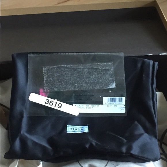 Prada Suede Cross Strap Platform Slides - Picture 9 of 12